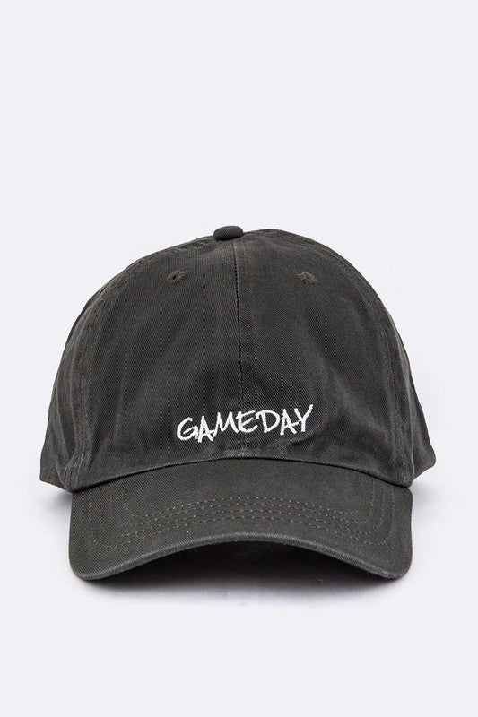 GAMEDAY Embroidery Washed Cotton Cap