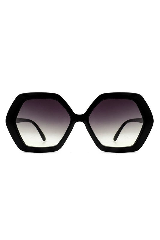 Geometric Polygon Square Fashion Sunglasses