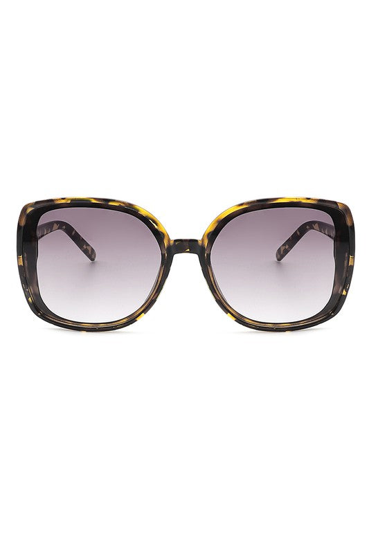 Women Square Oversize Retro Fashion Sunglasses