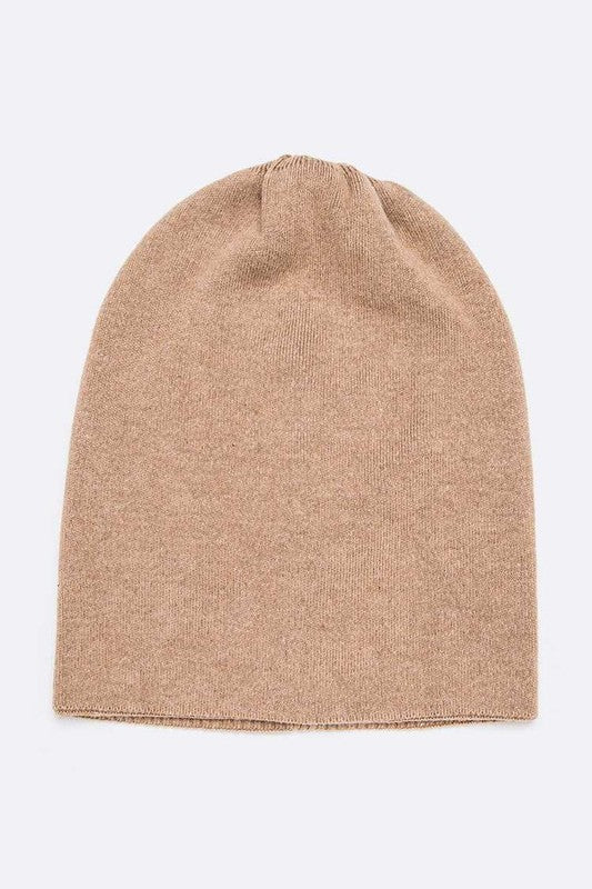 Double Layer Soft Convertible Beanie