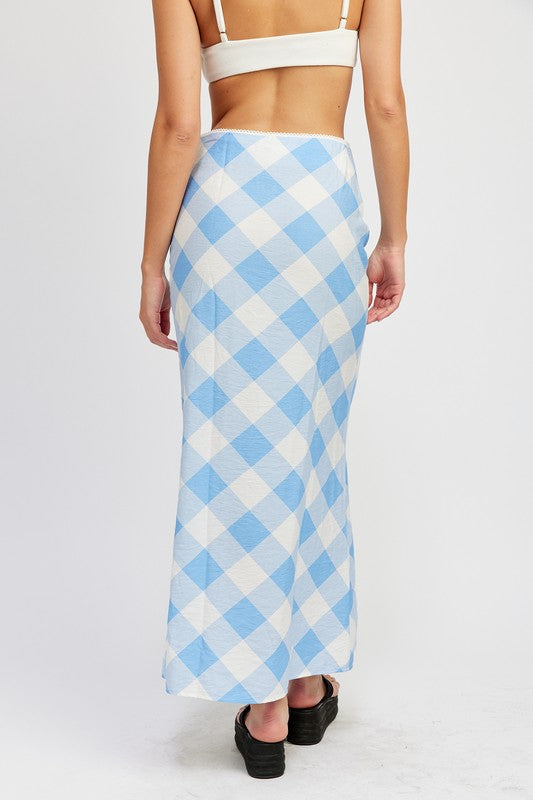 BIAS MAXI SKIRT