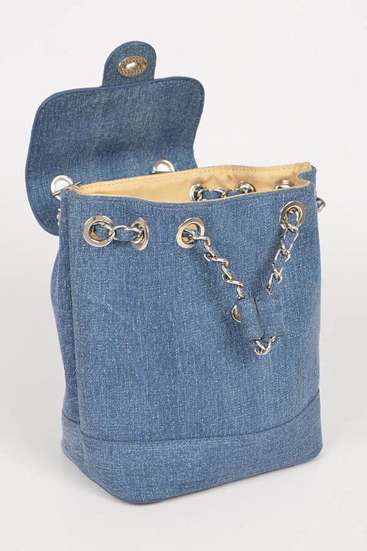 Denim Fashion Backpack