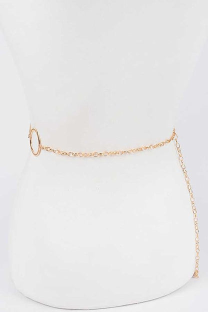 Iconic Rings Chain Belt