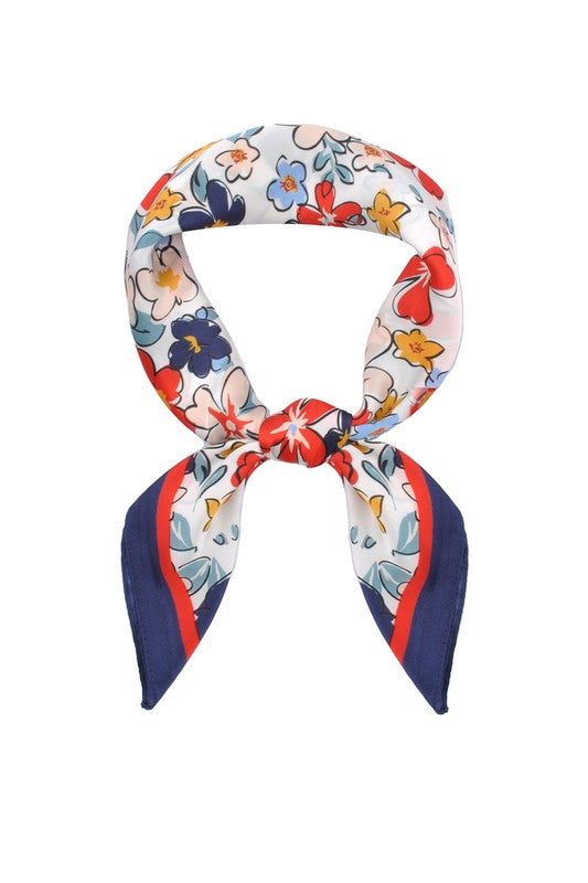 Multi Color Flower Bandana