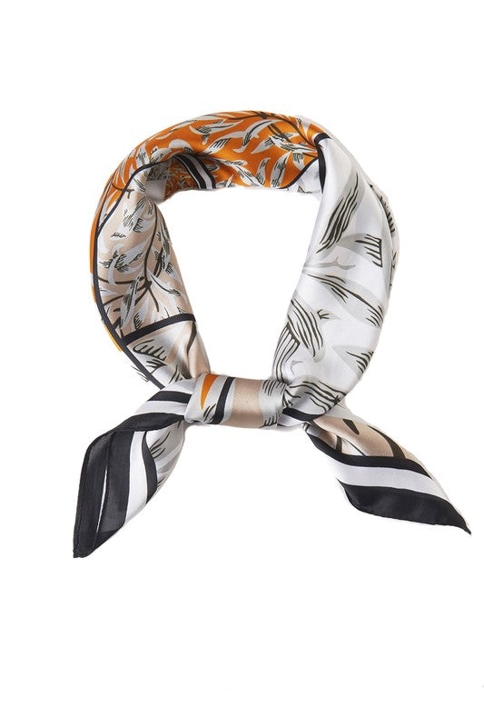 Leaves Print Bandana