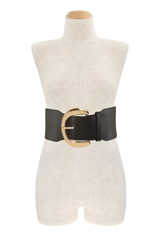 D Ring Buckle Large Elastic Belt