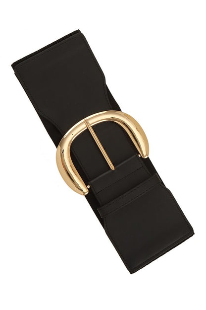 D Ring Buckle Large Elastic Belt