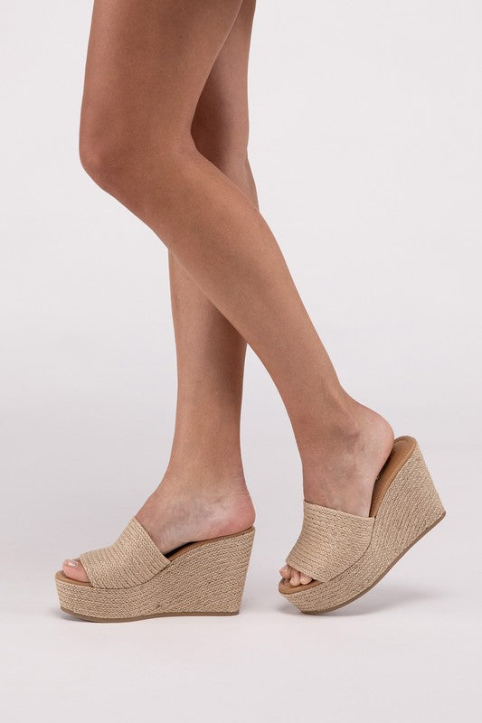 Bounty-S Wedge Platform Heels